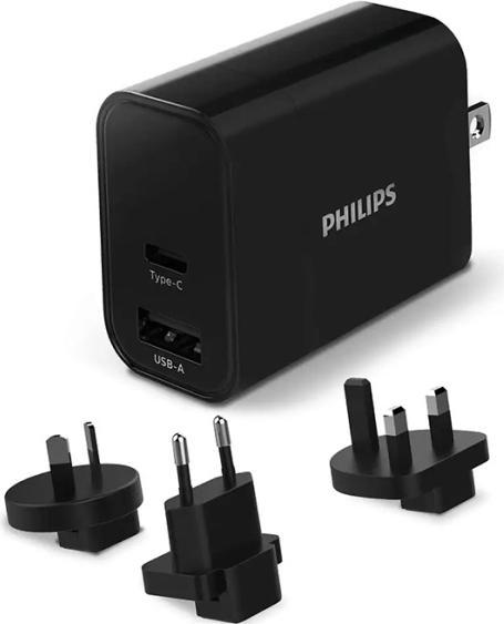 Immagine prodotto Philips Caricabatterie da viaggio 230V DLP2621T04
