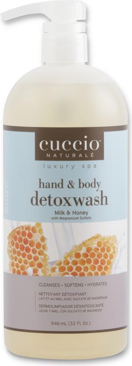 Cuccio Hand & Body Detoxwash - Milk & Honey
