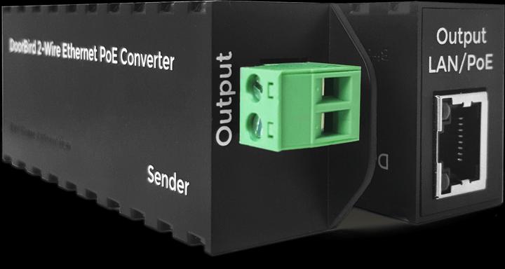 Doorbird 2-Drath Ethernet POE Konverter