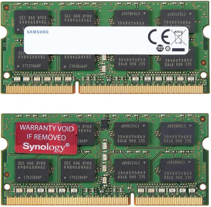 Immagine prodotto Synology RAM1600DDR3L-8GBX2 (2 x 8GB, 1600 MHz, DDR3L-RAM, SO-DIMM)