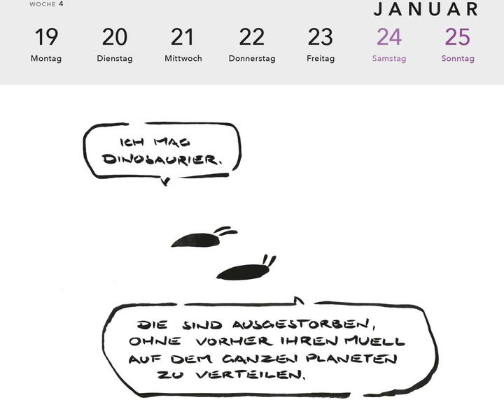 Produktbild meta bene Postkartenkalender 2026 (Harter Einband, Deutsch)