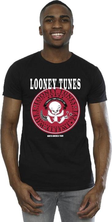 Immagine prodotto Looney Tunes Tweety Rock Disk Maglietta Uomo (L)
