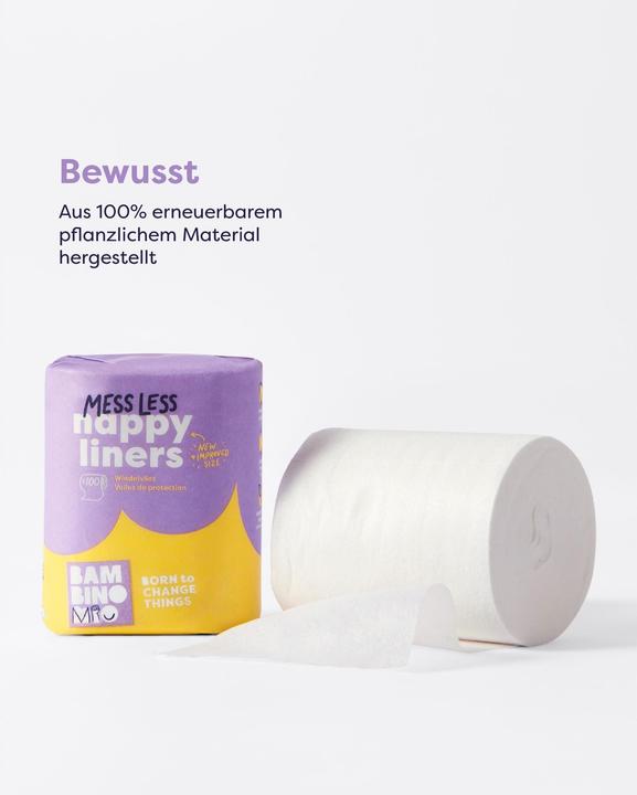 Actual product image Bambino Mio Nappy fleece (One size, 100 Piece)