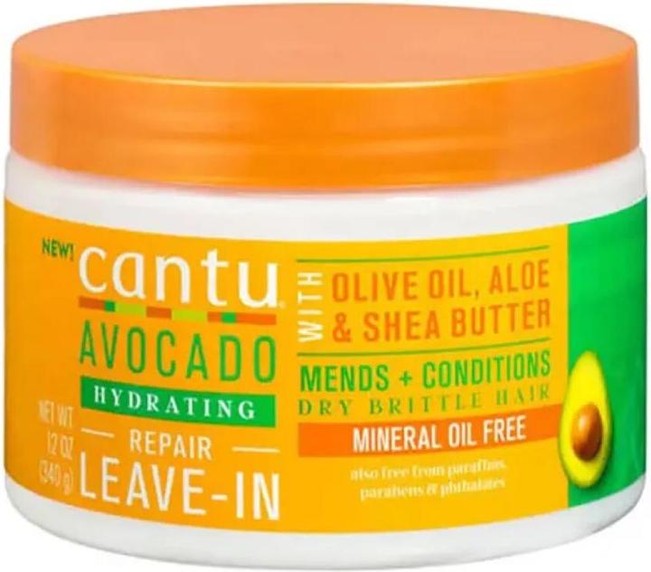 Actual product image Cantu AVOCADO HYDRATING repair leave-in 340 gr