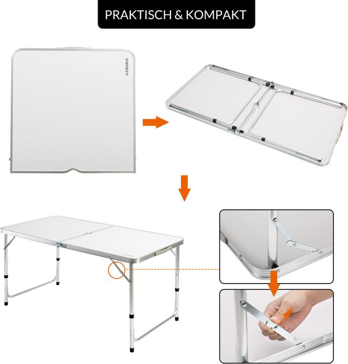Produktbild Casaria Klapptisch