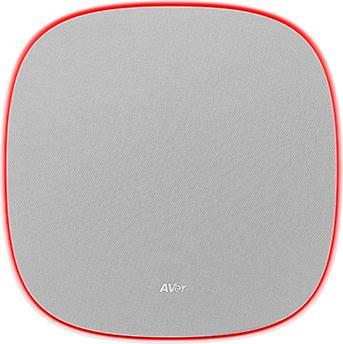 Actual product image AVer FONE700 ceiling speakerphone with HUB connection including 10m cable