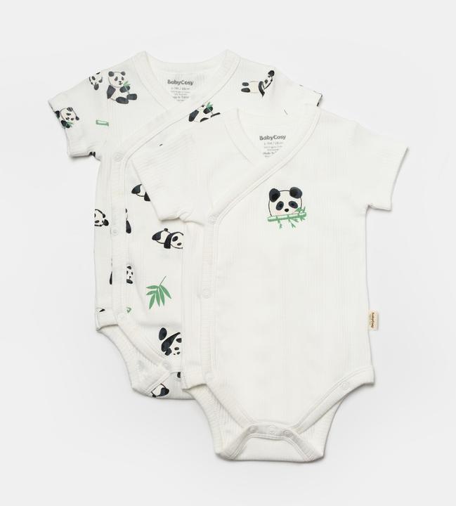 BabyCosy Zweireihiger Body, 2 Pack