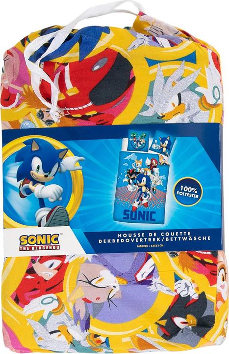 Image du produit Sonic Housse de couette microfibre, 140x200cm