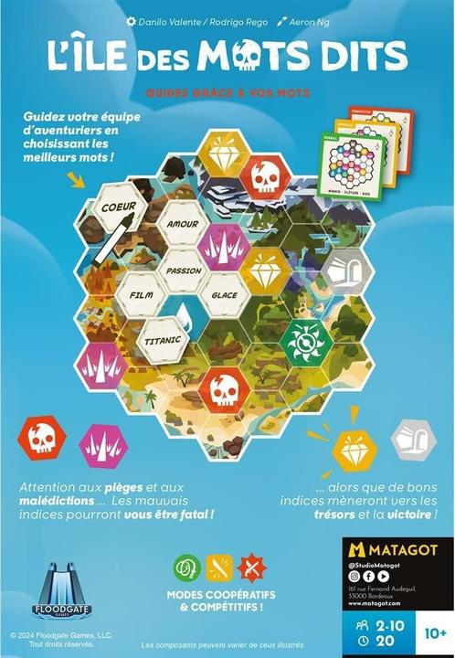Image du produit Matagot L'ILE DES MOTS DITS (FR) (Français)
