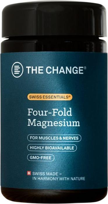 BE THE CHANGE Four-Fold Magnesium (60 Stück, Kapseln, 40 g)