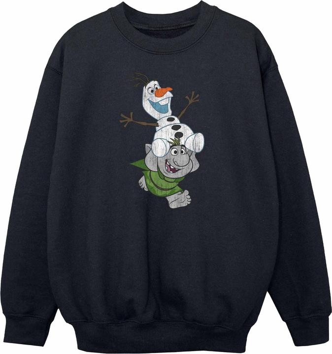 Disney Frozen Olaf And Troll Sweatshirt Mädchen