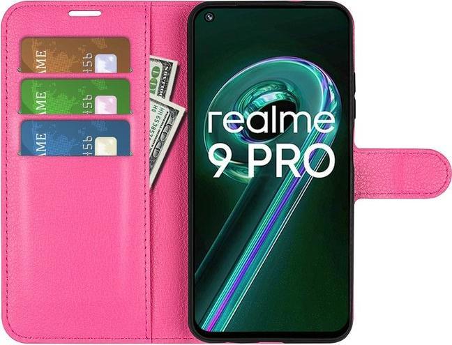 Produktbild MU Classic Litchi Leder Bookcover Series (Realme 9 Pro)