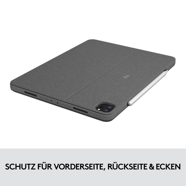 Image du produit Logitech Combo Touch (CH, iPad Pro 12.9 2022 (6e génération), iPad Pro 12.9 2021 (5ème génération))