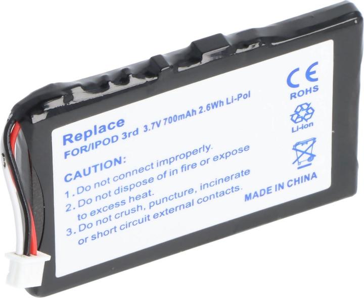 Immagine prodotto AccuCell Akku Apple iPod-3, 616-0159, E225846