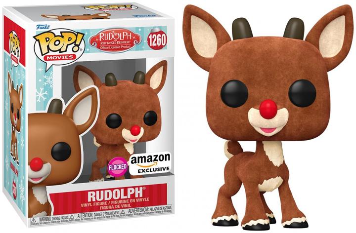 Produktbild Funko POP! Rudolph the Red-Nosed Reindeer Rudolph Exclusive Floquée