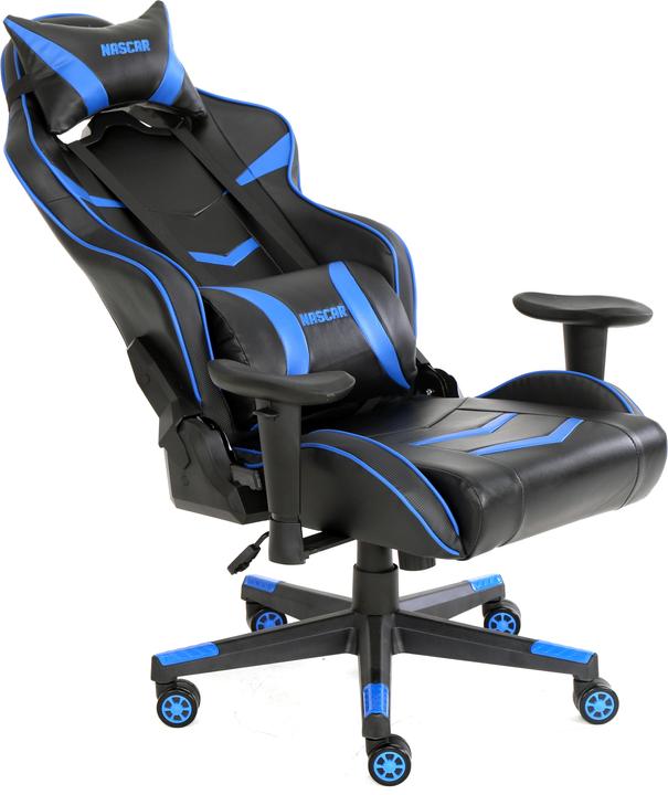 Actual product image Omega Gaming chair Varr Nascar Gaming Chair, Black-blue