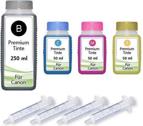 Produktbild Druckfuxx 400ml Nachfüll Tinte für Canon FAX JX200 JX500 Pixma IP2500 IP2600 Ref