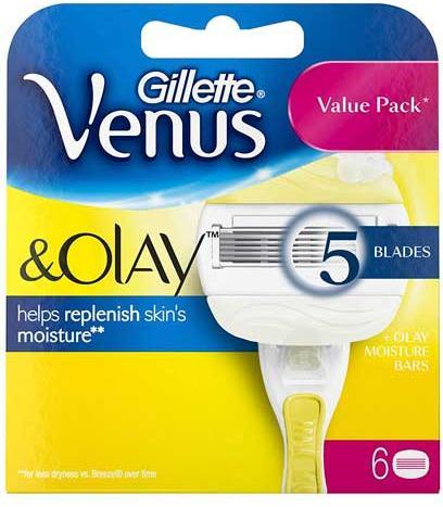 Gillette Venus & Olay (6 x)