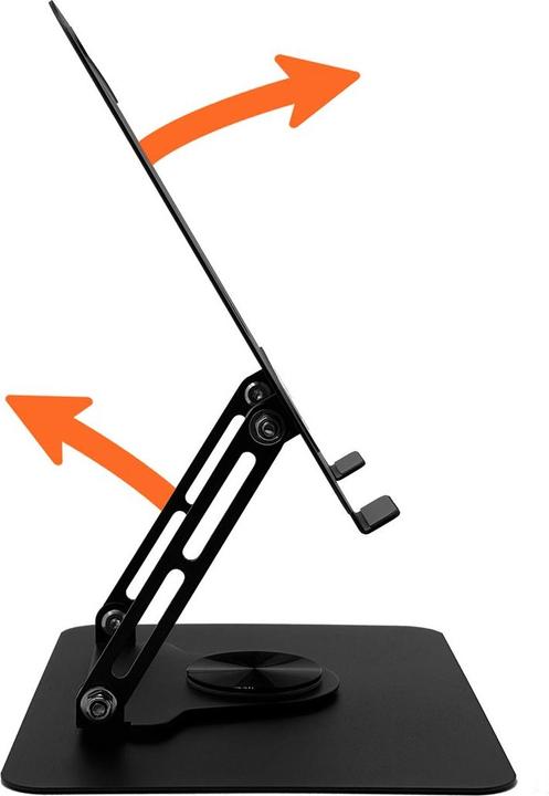 Produktbild Media-Tech Verstellbarer drehbarer ergonomischer Laptopständer 10–17” LAPTOP STAND ROTO MT2662
