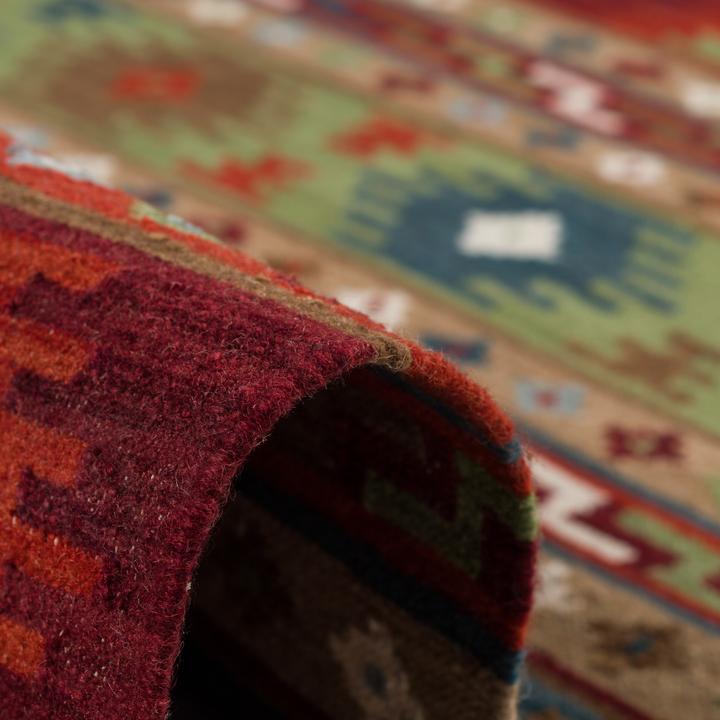Produktbild Theko Natur Teppich Kelim Sumak Modern (140 x 200 cm)