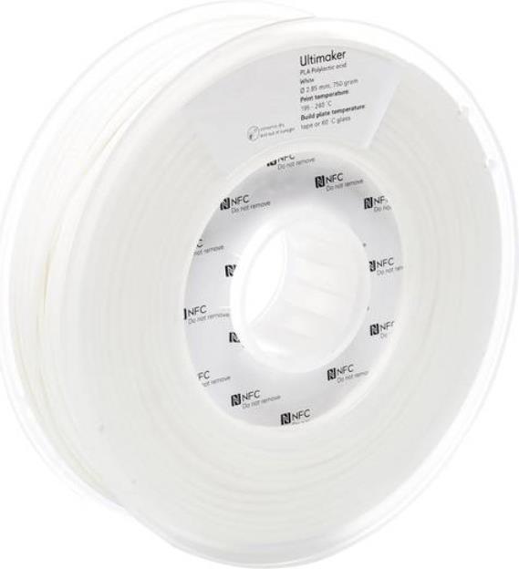 Ultimaker Filamento (PLA, 2.85 mm, 750 g, Bianco)