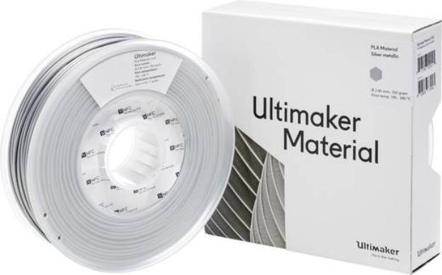 Produktbild Ultimaker Filament (PLA, 2.85 mm, 750 g, Silber)