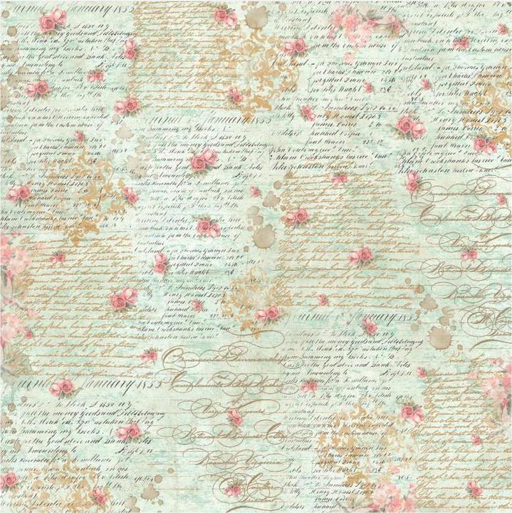 Actual product image Stamperia Scrapbook block "Precious" (190 g/m², 10 x)