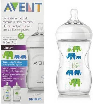 Produktbild Philips Avent Naturnah-Flasche Elefant (260 ml)