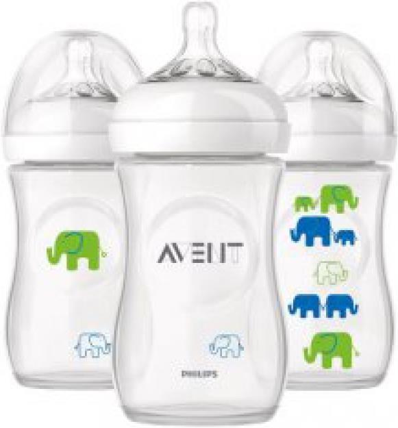 Produktbild Philips Avent Naturnah-Flasche Elefant (260 ml)