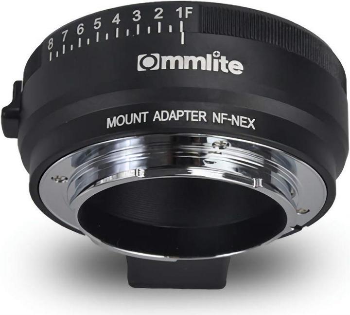 Actual product image Commlite Adapter Nikon F lenses to Sony E (Standard, Nikon F)