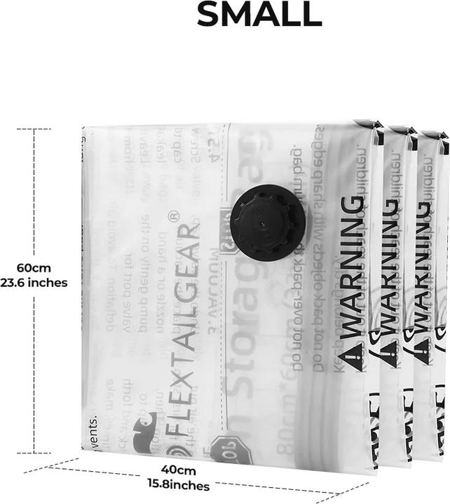 Actual product image Flextailgear Vacuum bag S