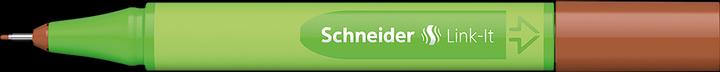 Actual product image Schneider Fineliner Link-It - Brown (Brown, 1 x)