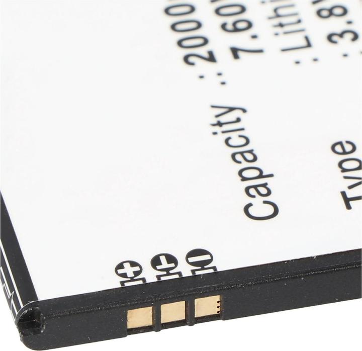 Actual product image CS Cameron Sino Akku KAZAM Tornado 2, Tornado 2 5.0 Akku KTT50, KTT50-GHABD002643