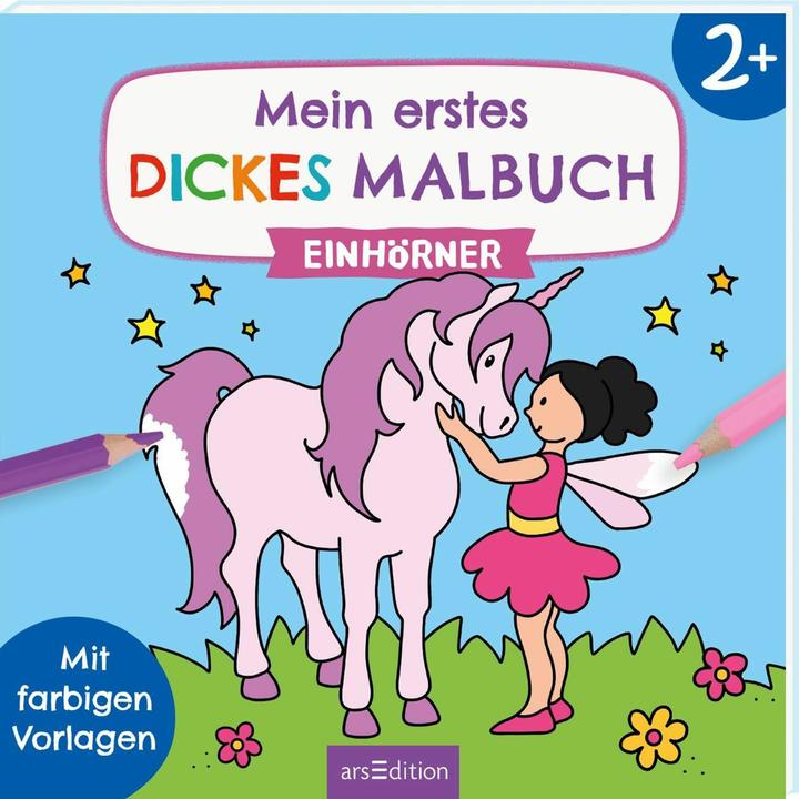 Image du produit Mon premier livre de coloriage épais dès 2 ans - Licornes