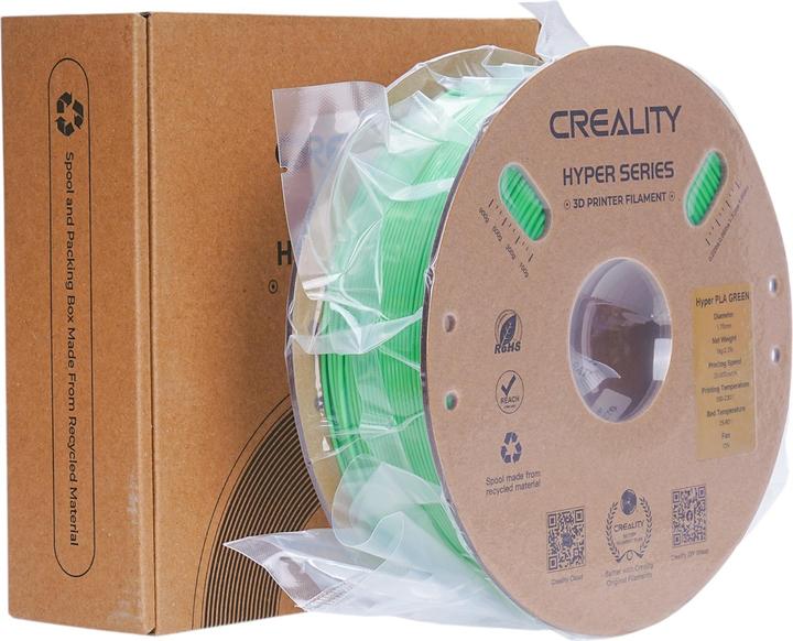 Immagine prodotto Creality Hyper PLA (PLA, 1.75 mm, 1000 g, Verde)