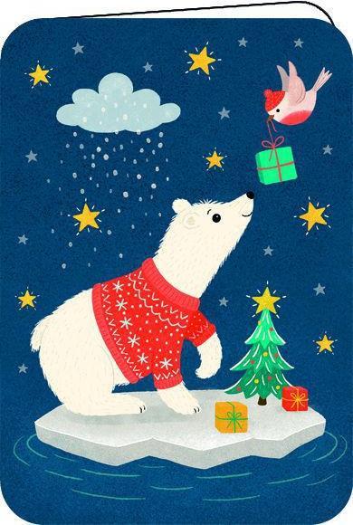 Immagine prodotto Edition Gollong Biglietto di Natale 125x185mm (1 pz.)