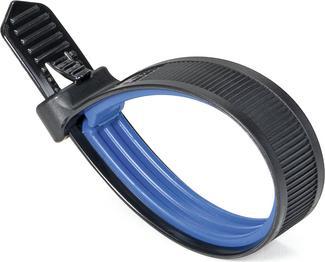 HellermannTyton 111-50000 SGT100S-PA66HS/TPE-BK/BU Kabelbinder 12.7 mm Schwarz/ (Kunststoffkabelbinder, 140000 mm, 500 Stk.)