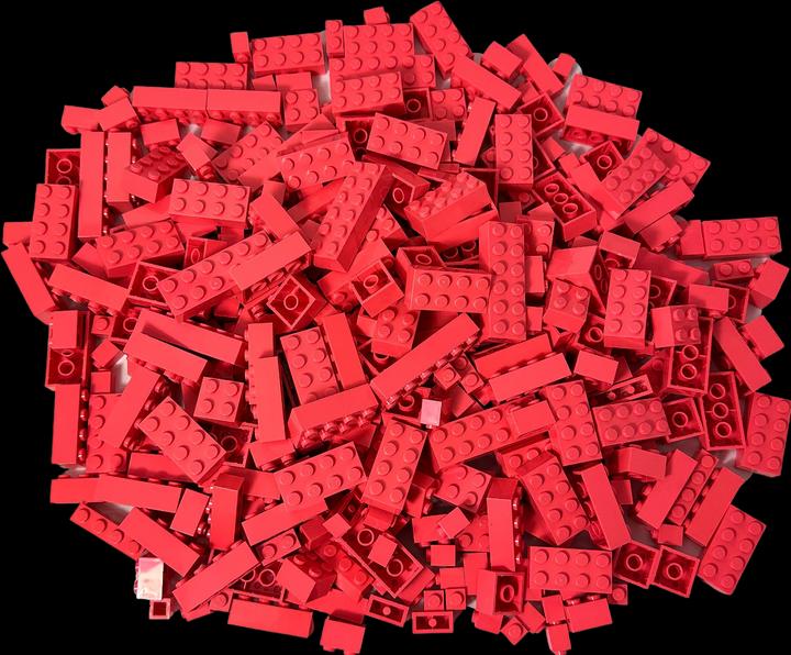 Actual product image LEGO Building blocks Coral red Basic Mix (LEGO Classic, LEGO Accessories)