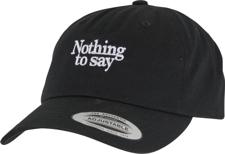 Actual product image Mister Tee MisterTee Nothing To Say Wooly Combed Cap - 204537 (One size)