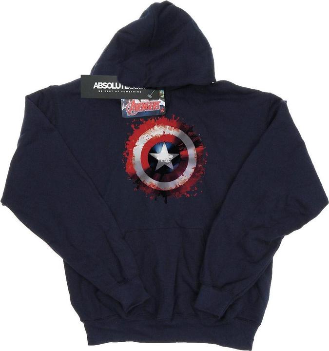 Avengers Captain America Art Shield Kapuzenpullover Jungen