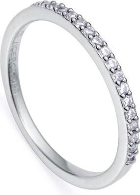 Viceroy Elegant silver ring with clear zirconia Clasica 9118A014 - Circuit: 56 mm (56)