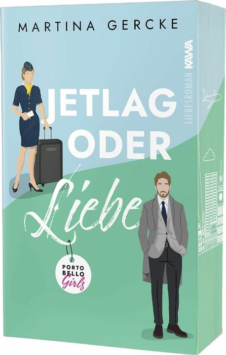 Actual product image Jetlag oder Liebe (German, Martina Gercke, Kampenwand Publishing House, 2025)