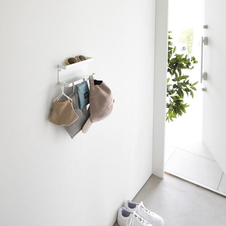 Actual product image Yamazaki Wall-mounted umbrella stand SMART (6.5 x 20 cm)