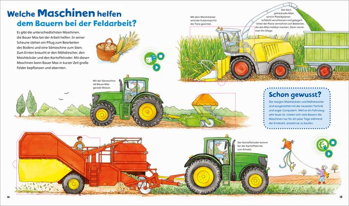 Actual product image Bookii WAS IST WAS Junior Komm mit auf den Bauernhof! (German, Claudia Kaiser, Martin Lickleder, Silke Voigt, Christina Brown, 2018)