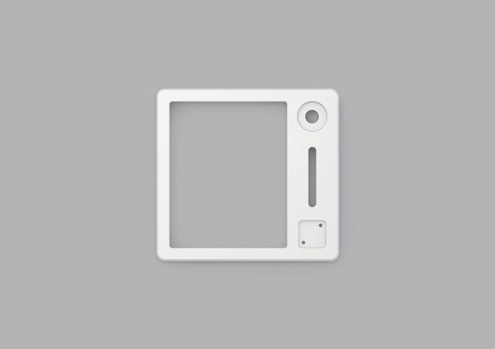 Actual product image Glorious GMMK Wireless Numpad Top Frame - E-White