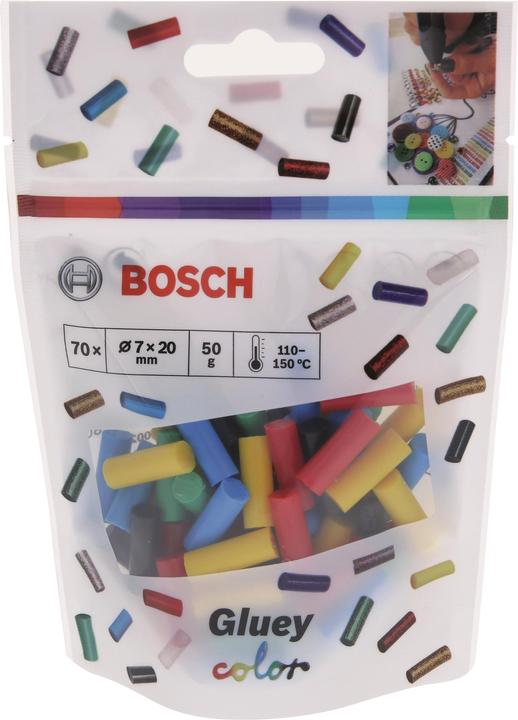 Bosch Zubehör Gluey Sticks Color Mix