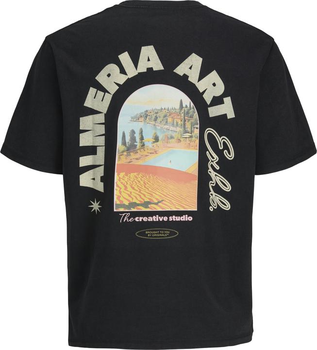 Actual product image Jack & Jones Rückenprint Rundhalsausschnitt T-shirt T-shirt (L)