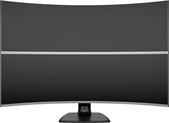 Image du produit Multibrackets Support d'écran Dual 32-50", noir, vertical (Tables, 50")
