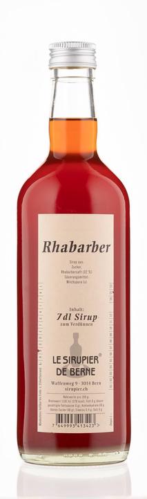 Produktbild Sirupier de Berne Rhabarber Sirup 70 cl Le Flaschendepot Fr. 1.- (1 x 70 cl)