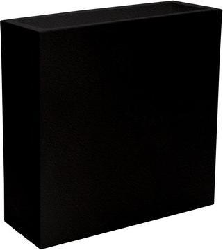 Image du produit Newgarden JUNCO 80 Jardinière XXL grande double paroi carrée haute 80x32x80cm noir 39L extérieur